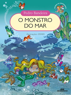 cover image of O monstro do mar
